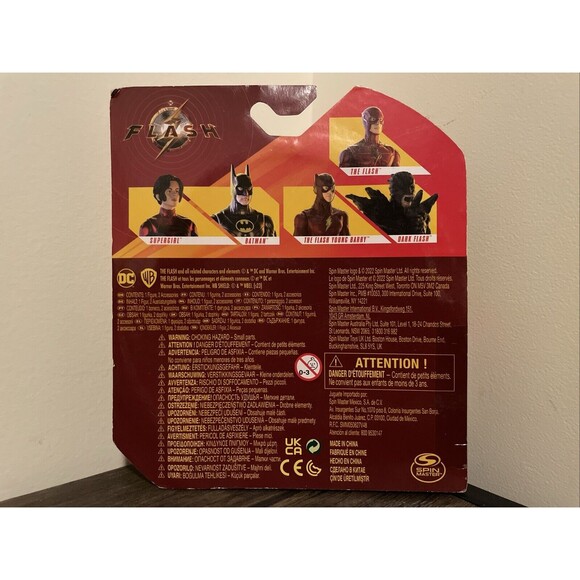 DC The Flash Movie 4 Inch Action The Flash Action Figure 1st Edition Brand New - Picture 2 of 4